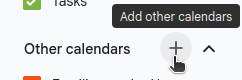 Google Calendar: Andere agenda's toevoegen via URL